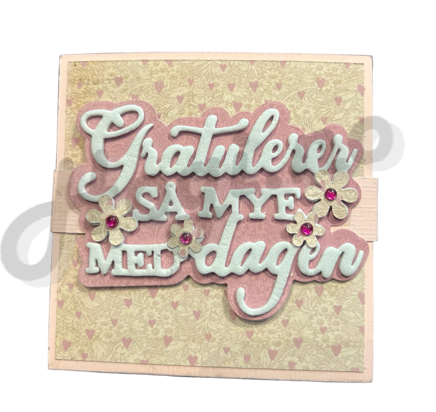 Hobbypakke - Spennende brettekort med magnet og staffeli