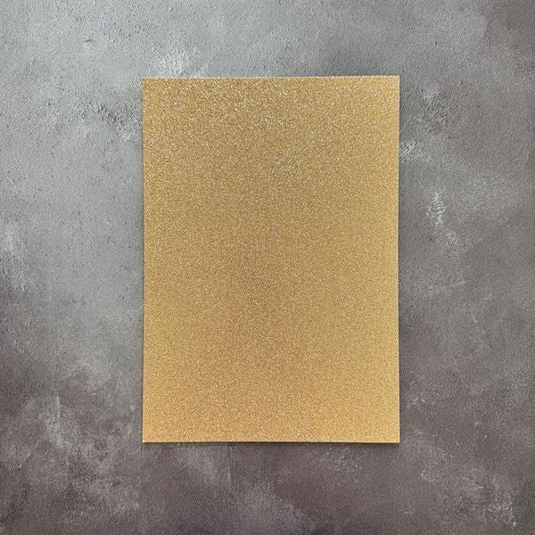 A4 - Glitterkartong - Rose Gold