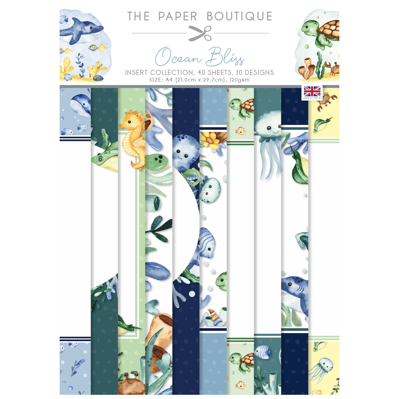 The paper boutiqe - Ocean Bliss arkpakke