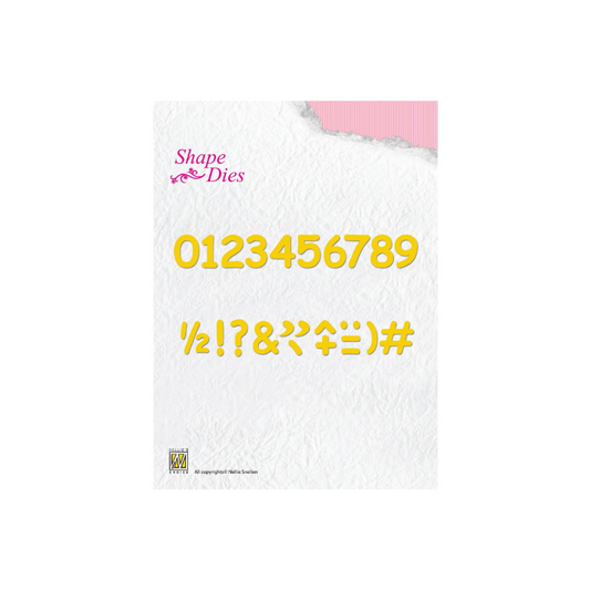 Nellie snellen NELLIE'S CHOICE • SHAPE DIES NUMBERS & PUNCTUATION MARKS