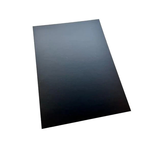 A4 Speilkartong / metallkartong - matt svart - Mirror Card Matte A4 Black Velvet 250gsm (PFSS006)