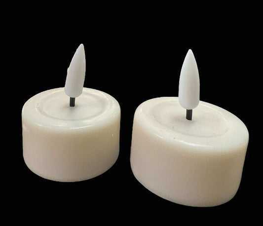 LED Tealight Candle / Te-led lys - Creme-hvit RF-0117