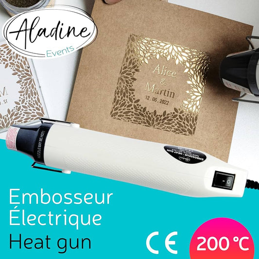 Aladine Embossing pistol / varmepistol /