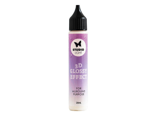 StudioLight 3D Glossy effekt - clear dimensjonal medium 28ml