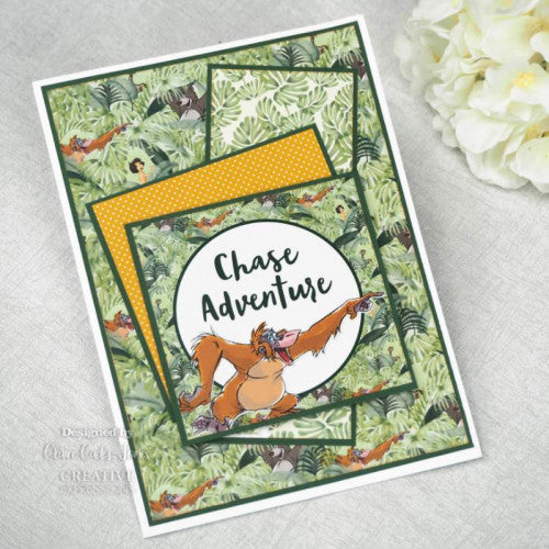 Arkpakke mønsterark - The Jungle Book 12x12 Inch Card Making Pad (DYP0066)