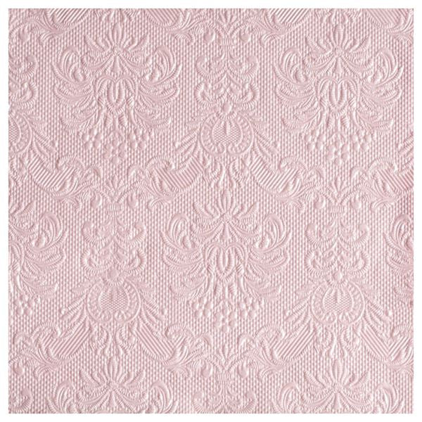 Servietter - lunsj - 33x33cm - Elegance Pastel Rose