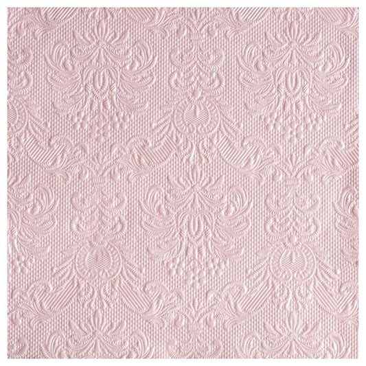 Servietter - lunsj - 33x33cm - Elegance Pastel Rose