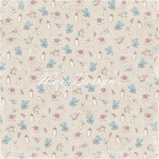 Maja design - Vintage Baby - Baby shower - Vin-743