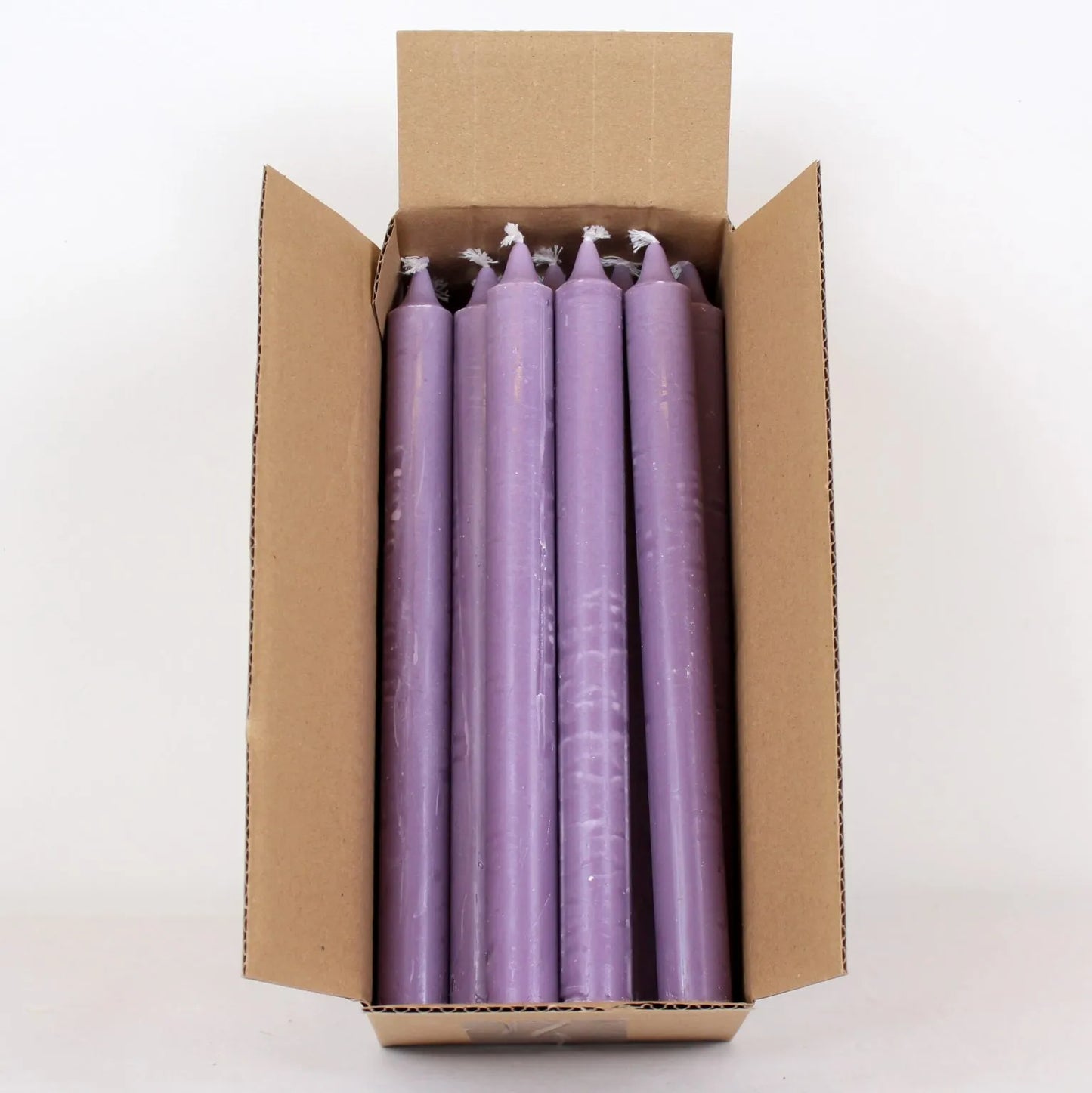 Kronelys  lys lilla / lavendel 28cm