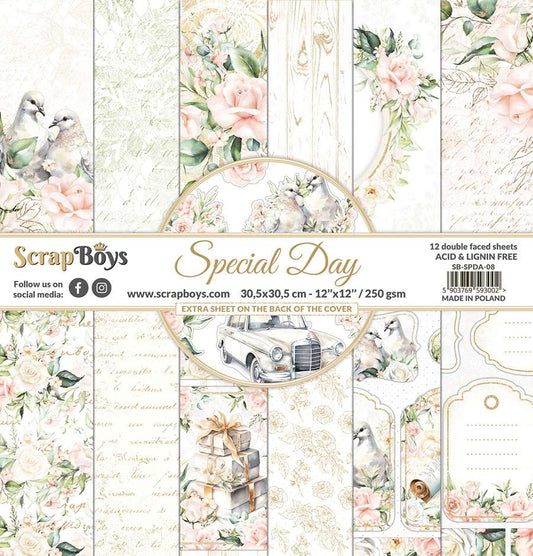 ScrapBoys Special Day 12x12' Blokk