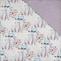 TILBUD! FabScraps - Tea for three - c95003
