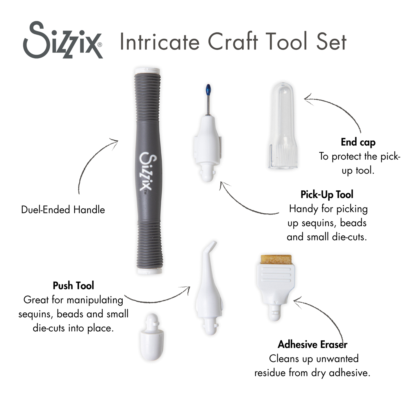 NYHET! Sizzix Making Tool - Intricate Craft Tool Set