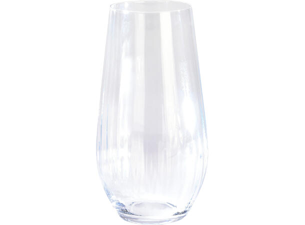 Glass stripet krystall  - 2 stk