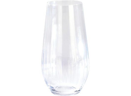 Glass stripet krystall - 2 stk