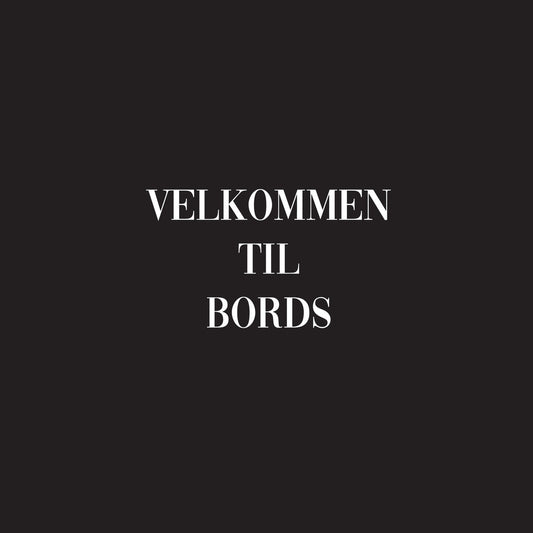 Servietter - lunsj -  " VELKOMMEN TIL BORDS"  Lunsjserviett 20 stk 3-lags 33x33cm