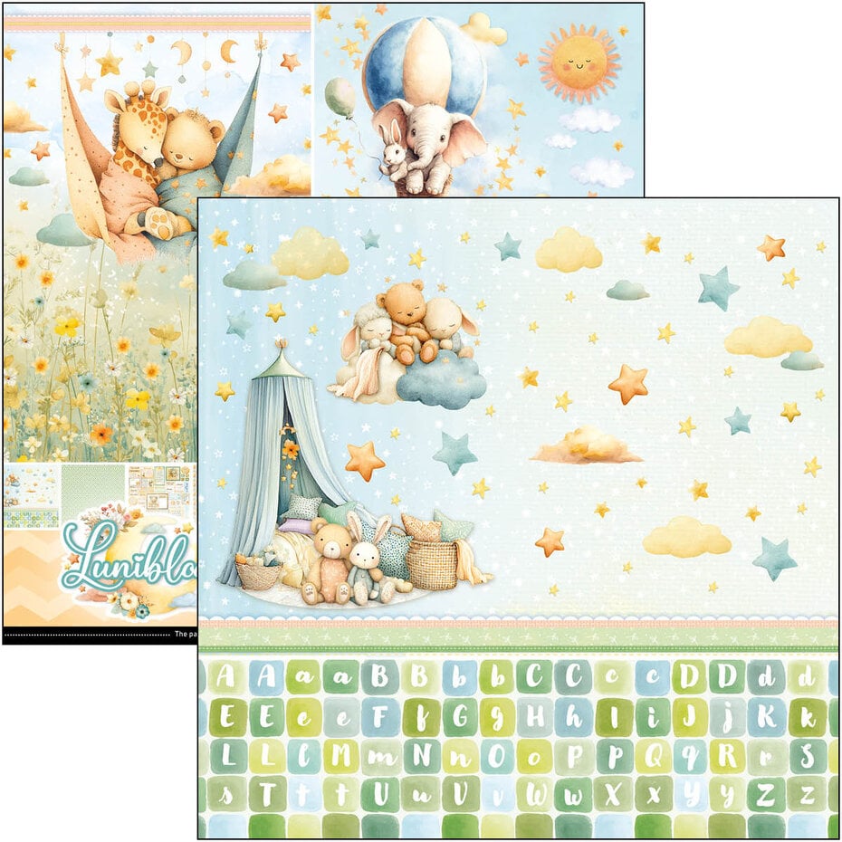 Ciao Bella - Lunibloom 12x12 Inch Patterns Pad (8pcs) (CBT093)