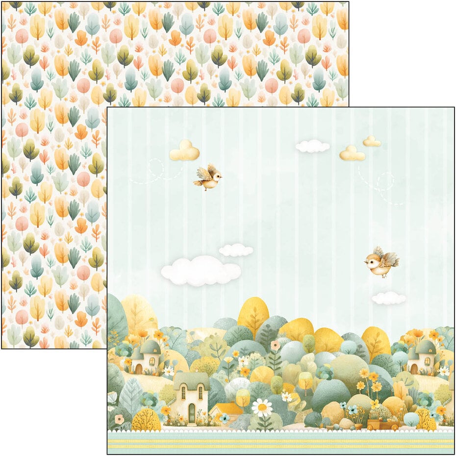 Ciao Bella - Lunibloom 12x12 Inch Patterns Pad (8pcs) (CBT093)