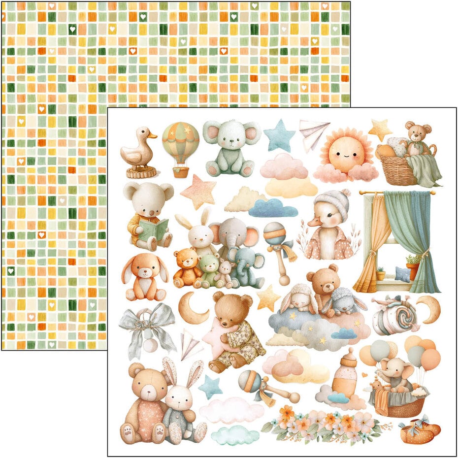 Ciao Bella - Lunibloom 12x12 Inch Patterns Pad (8pcs) (CBT093)
