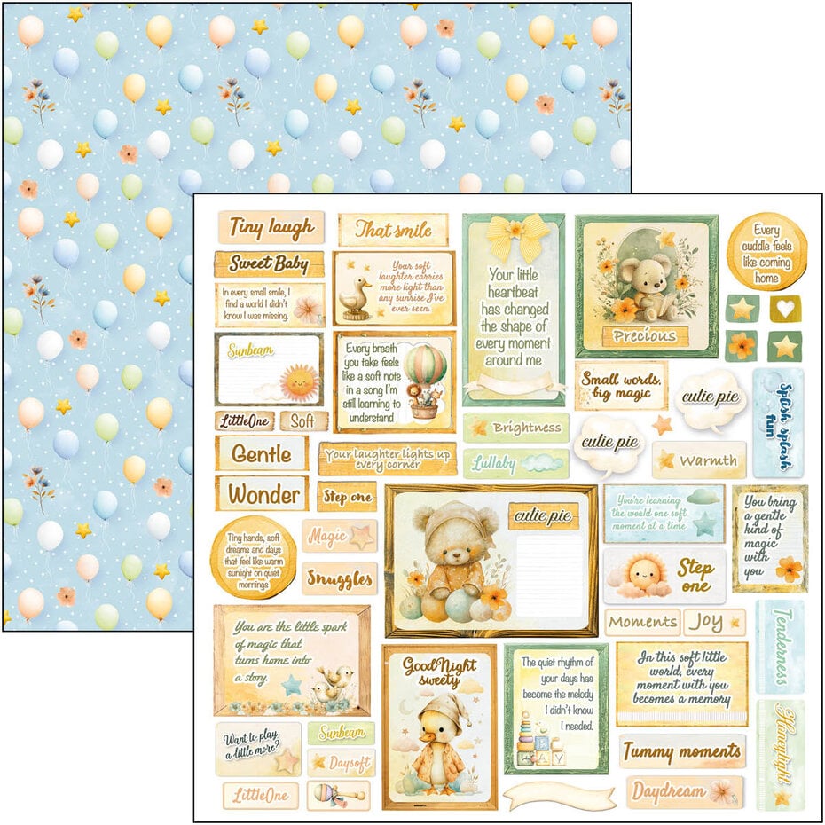Ciao Bella - Lunibloom 12x12 Inch Patterns Pad (8pcs) (CBT093)