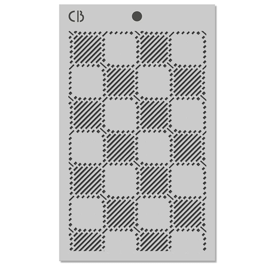 Stencil sett / sjablonger - Lunibloom 5x8 Inch Stencil Mix Triple Layer Set (MSX009)