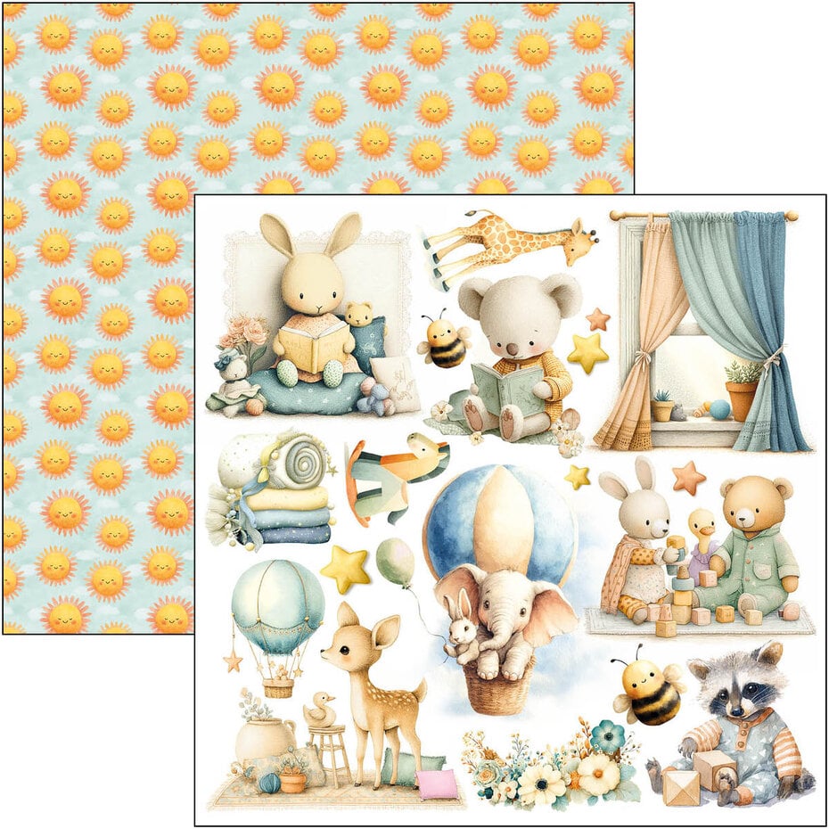 Ciao Bella - Lunibloom 6x6 Inch Fussy Cut Pad (24pcs) (CBQE093)