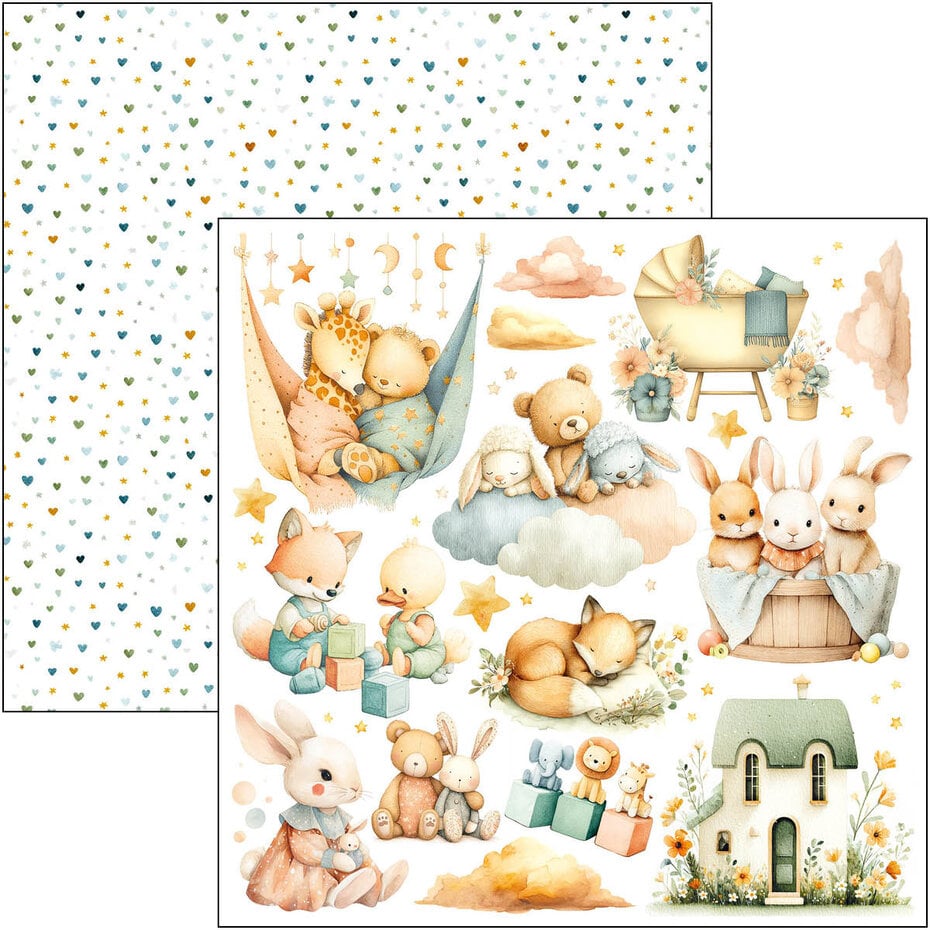 Ciao Bella - Lunibloom 6x6 Inch Fussy Cut Pad (24pcs) (CBQE093)