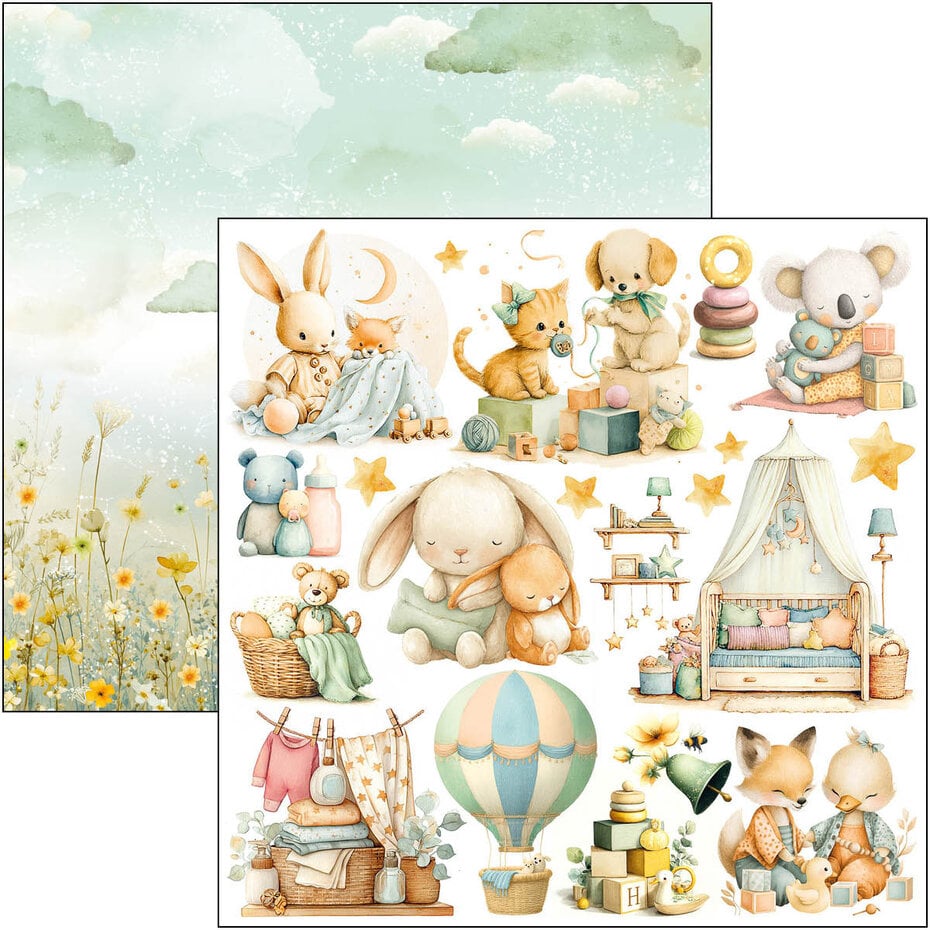 Ciao Bella - Lunibloom 6x6 Inch Fussy Cut Pad (24pcs) (CBQE093)