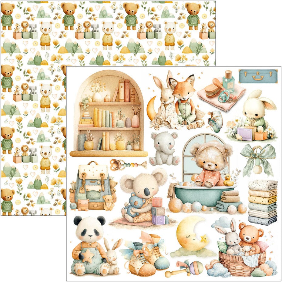 Ciao Bella - Lunibloom 6x6 Inch Fussy Cut Pad (24pcs) (CBQE093)