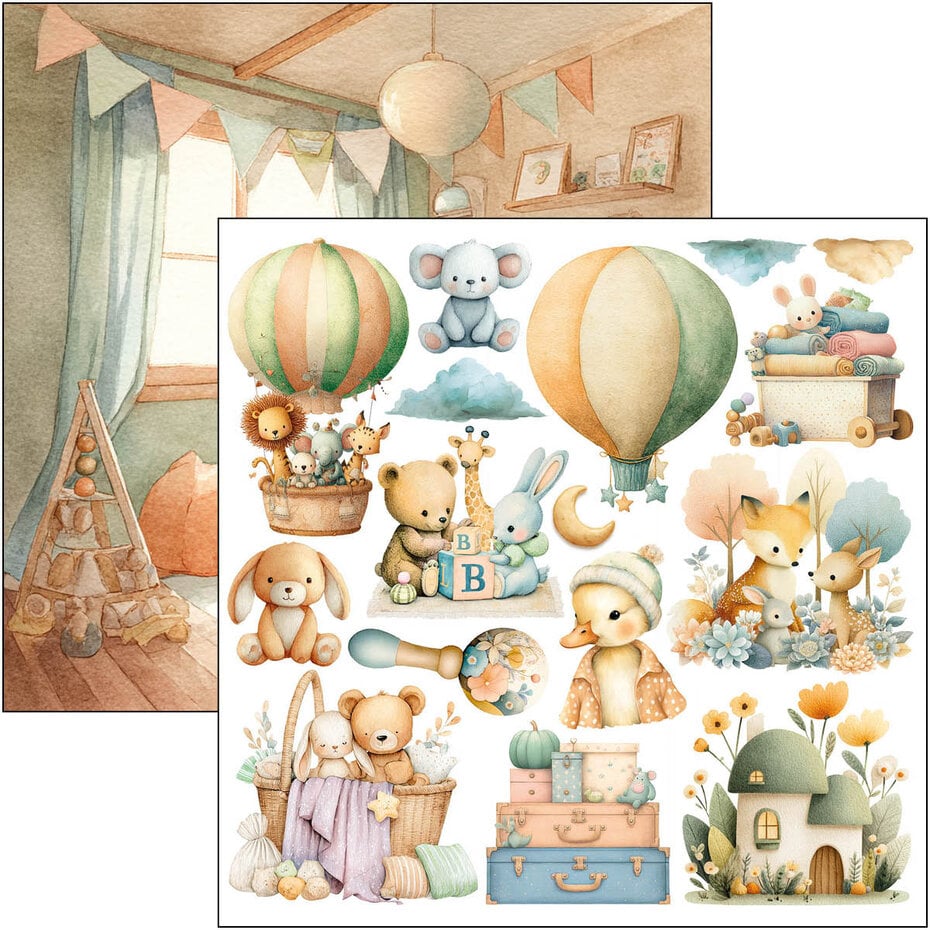 Ciao Bella - Lunibloom 6x6 Inch Fussy Cut Pad (24pcs) (CBQE093)