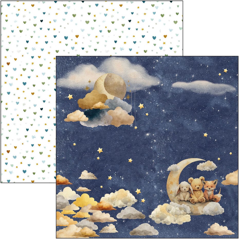 Ciao Bella - Lunibloom 8x8 Inch Paper Pad (12pcs) (CBH093)