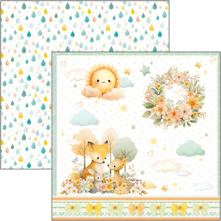Ciao Bella - Lunibloom 8x8 Inch Paper Pad (12pcs) (CBH093)