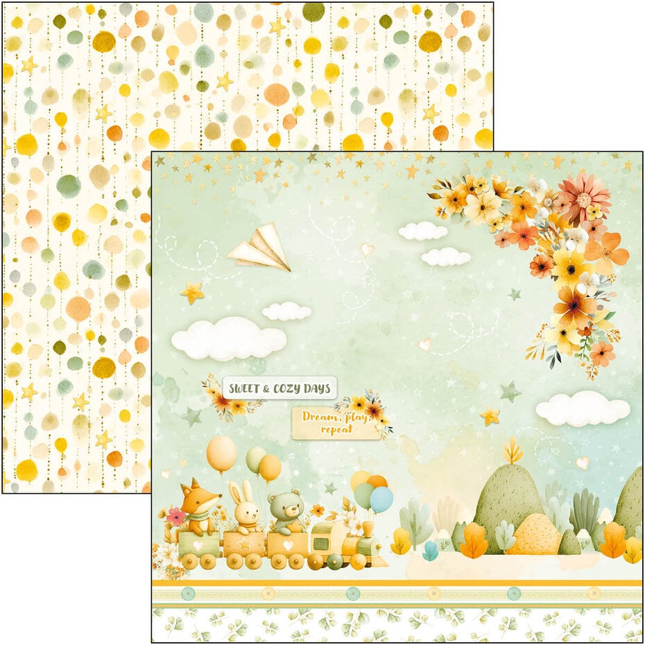 Ciao Bella - Lunibloom 8x8 Inch Paper Pad (12pcs) (CBH093)