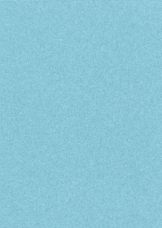 A4 Glitterkartong himmelblå/ sky blue
