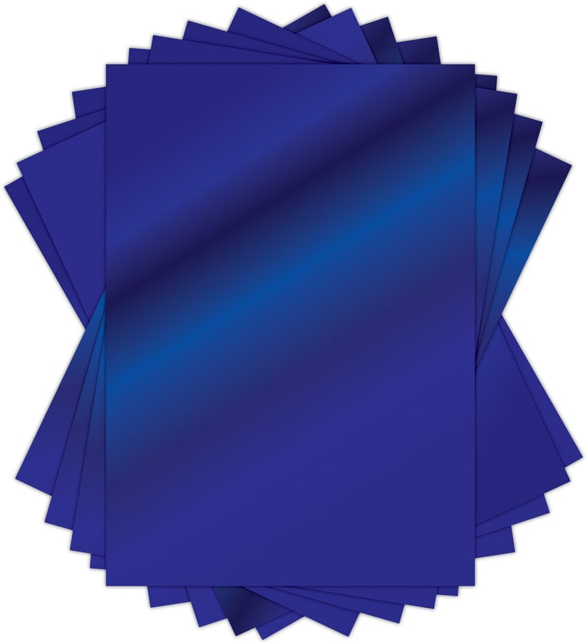 A4 Speilkartong/ metallkartong blå / blue- 240gms