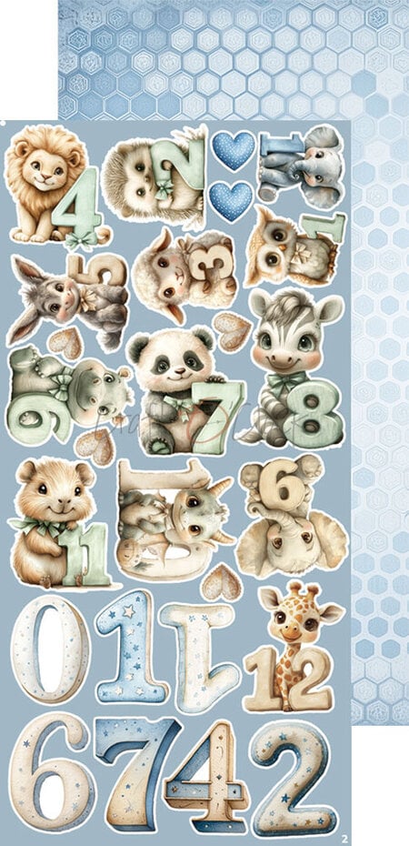 NYHET! 
Craft O'clock - Baby Boy Universe Extras Set Mix (CC-C84-BBU-12)