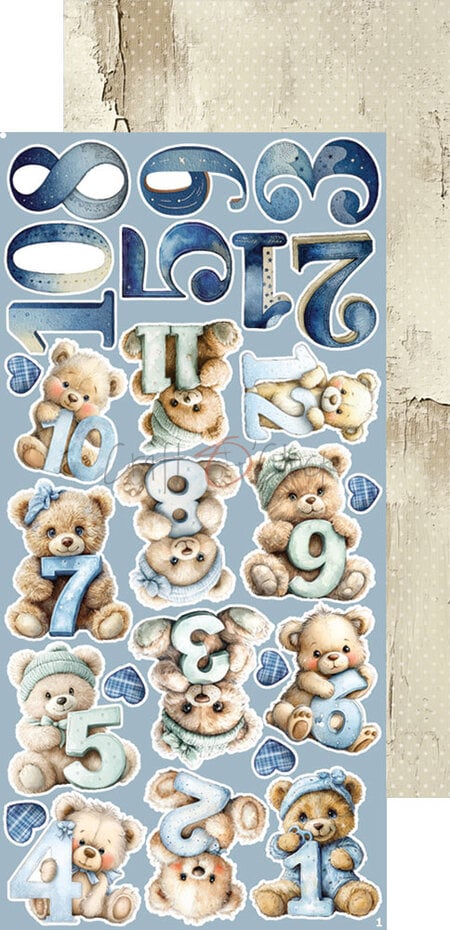 NYHET! 
Craft O'clock - Baby Boy Universe Extras Set Mix (CC-C84-BBU-12)