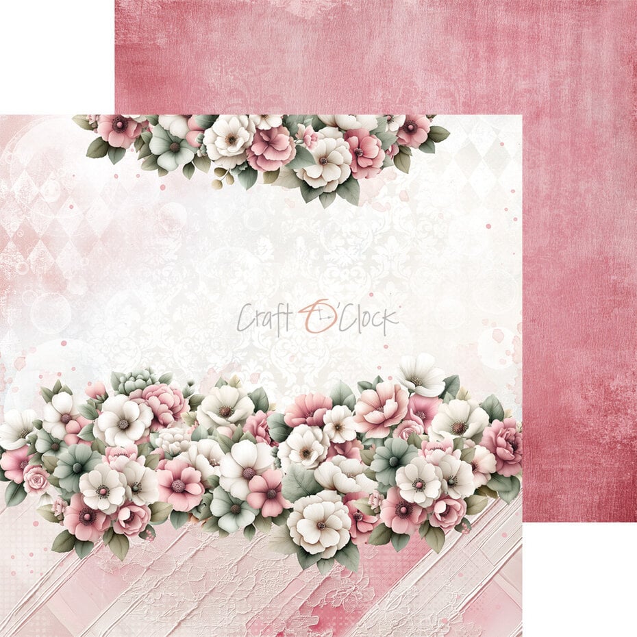 NYHET! Craft O'clock -Baby Girl Universe -  6x6 Inch Paper Set (CC-C83-BGU-10)