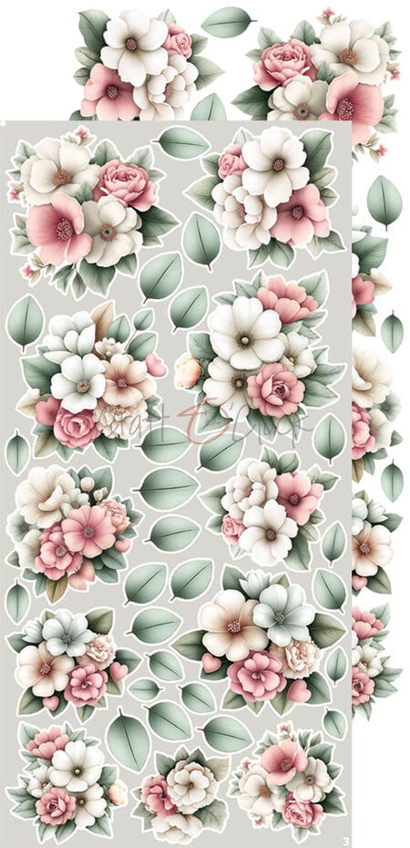 NYHET! Craft O'clock -Baby Girl Universe Extras Set Flowers & More (CC-C83-BGU-11)