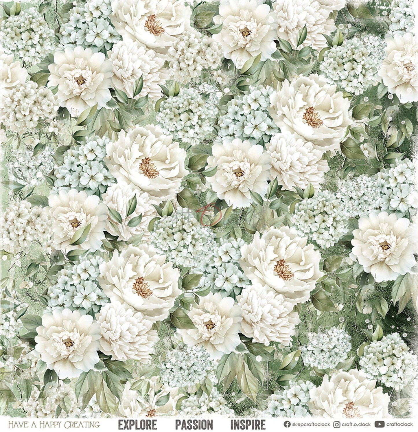 Craft O'Clock Cherished Memories 8x8 arkpakke