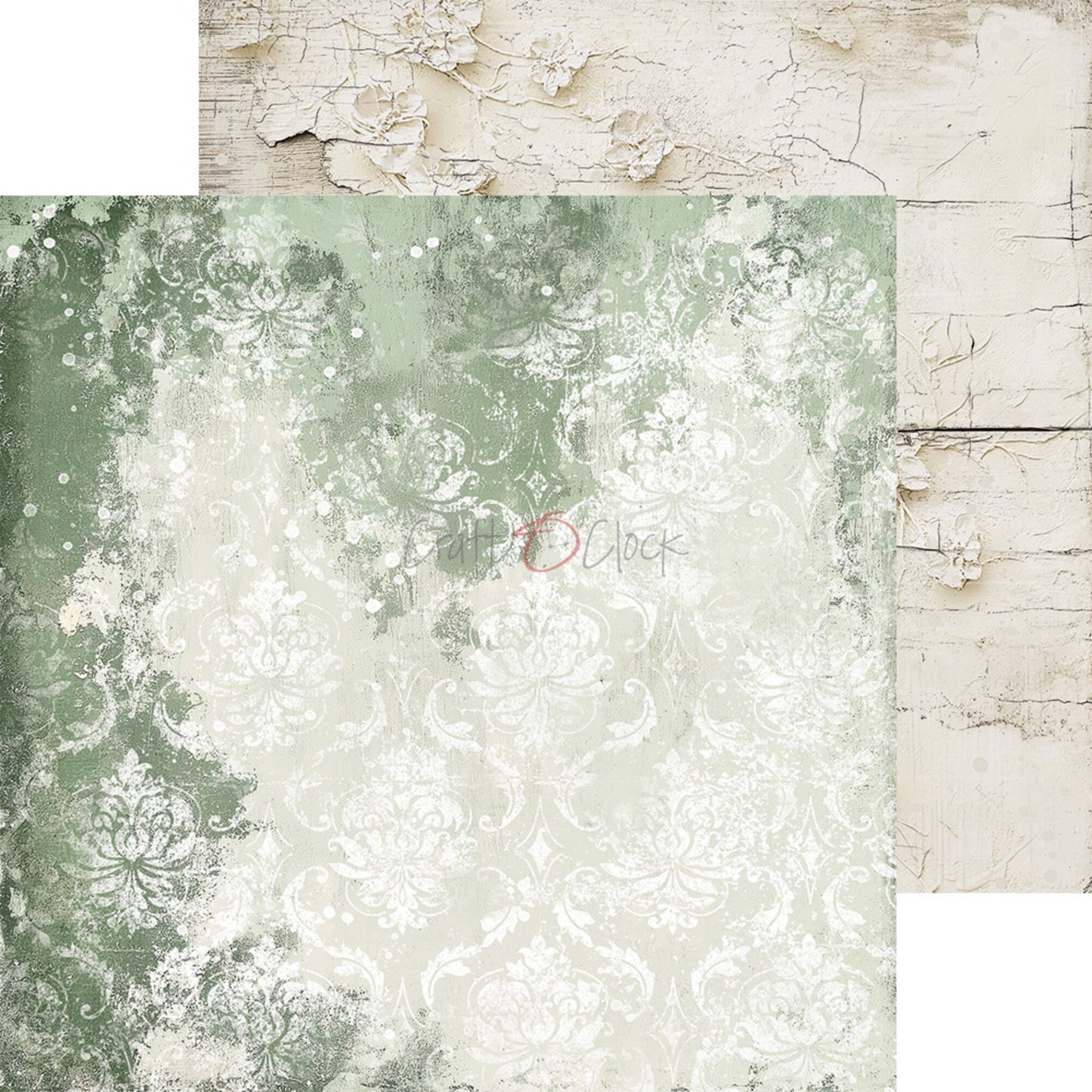 Craft O'Clock Cherished Memories 8x8 inch basic paper set- arkpakke