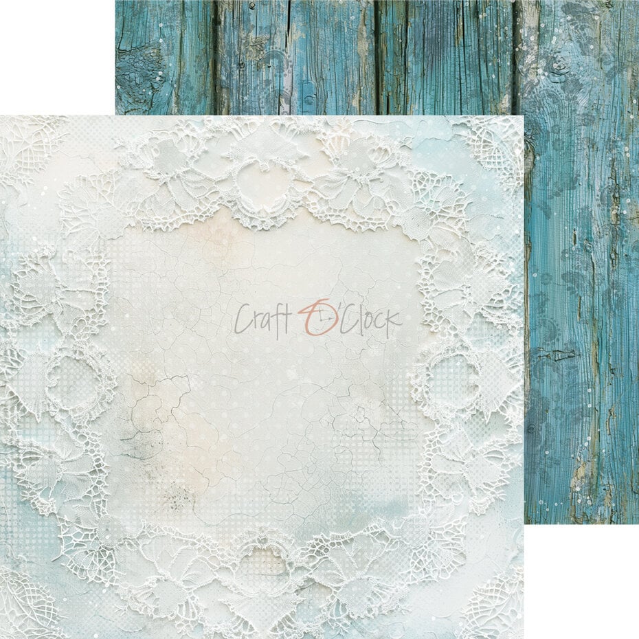 NYHET! Craft O'clock Flowers of Delight 8x8 Inch Medium mix Paper Set by Renata Ludwinska