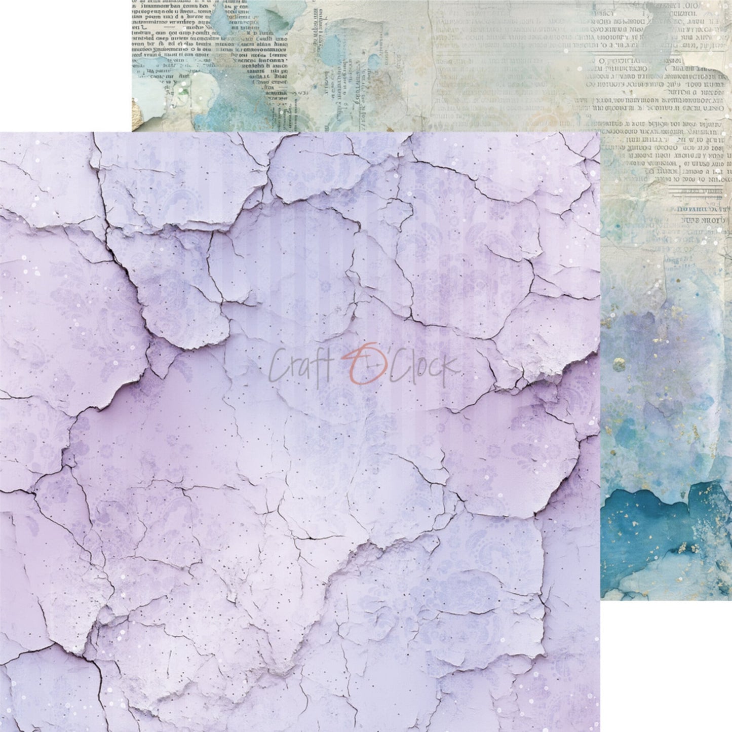 NYHET! Craft O'clock Flowers of Delight 8x8 Inch Medium mix Paper Set by Renata Ludwinska