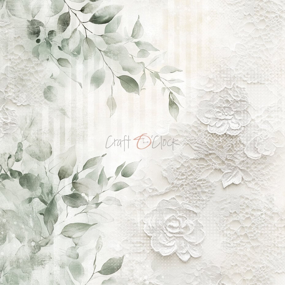 NYHET! Craft O'clock - Lifetime Loving You 8x8 Inch Medium Paper Set (CC-C82-LLY-09)