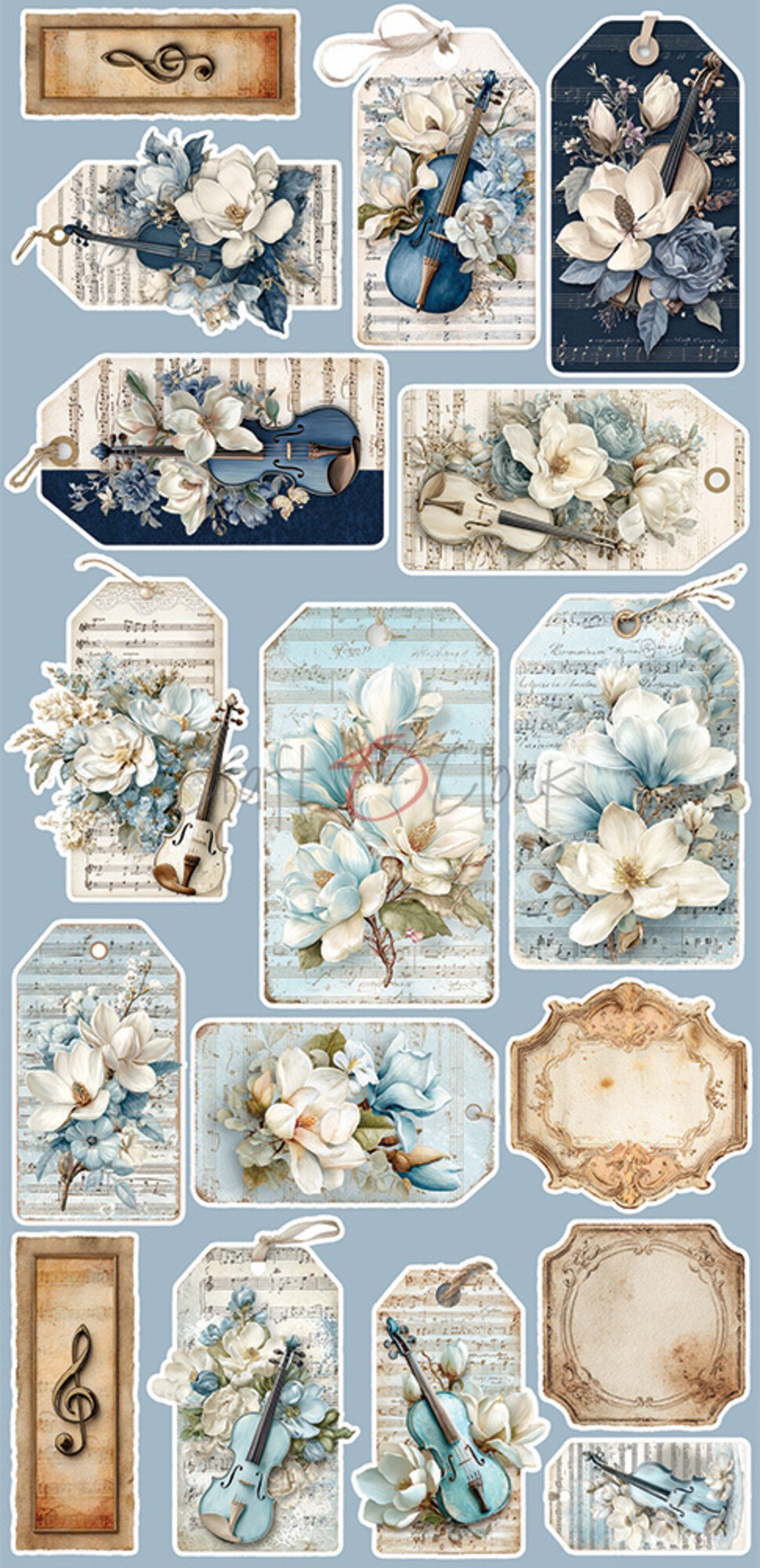Craft O'clock Melody of My Soul Extras Set Flowers & More