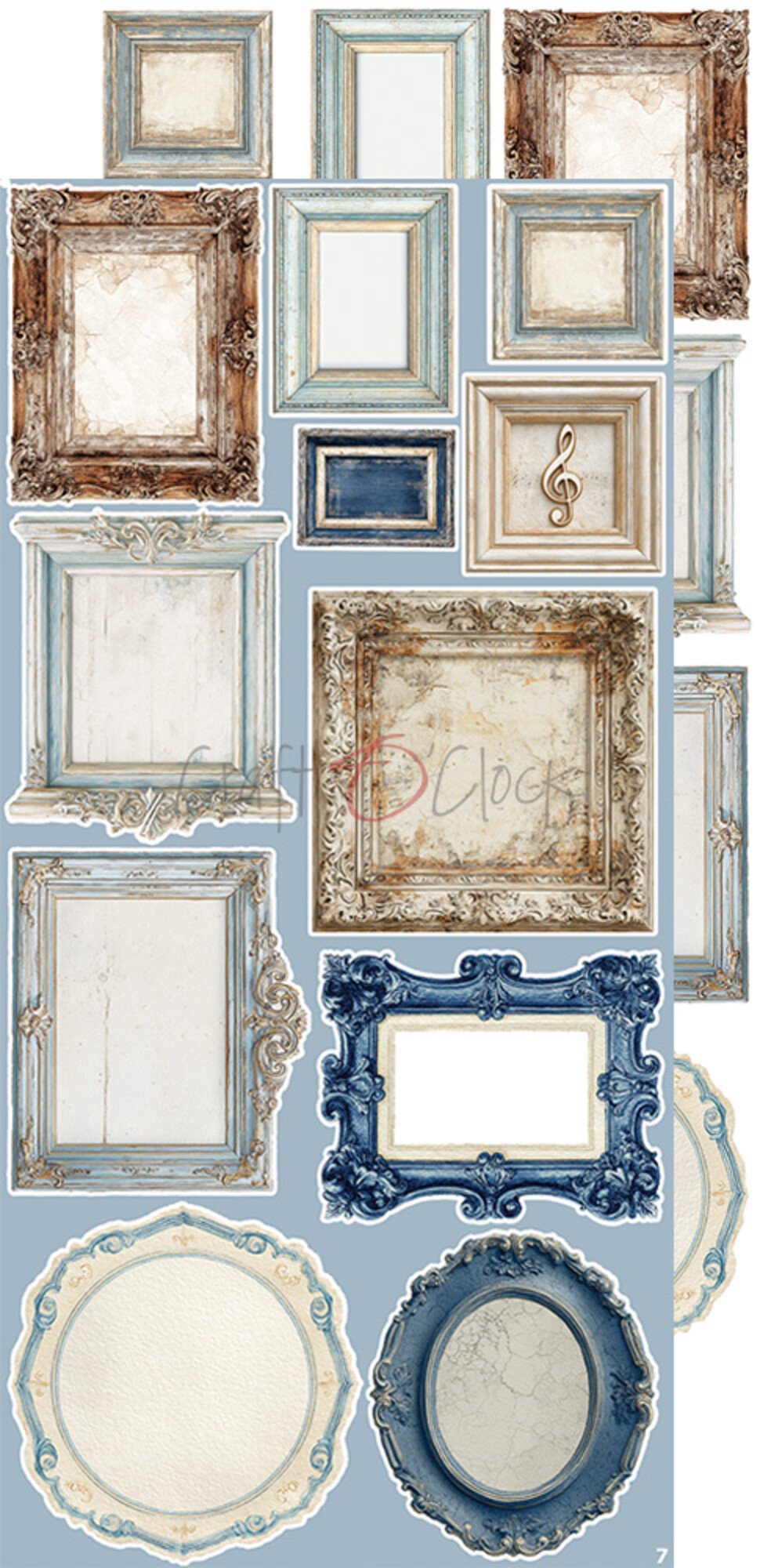 Craft O'clock Melody of My Soul Extras Set Flowers & More