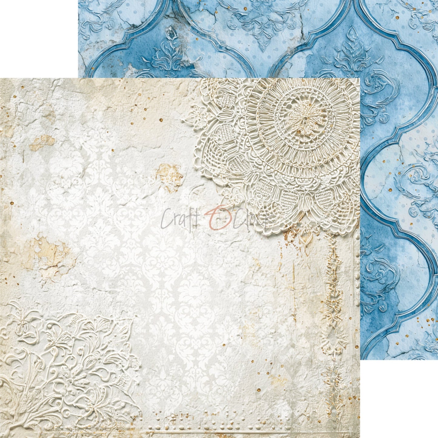 NYHET! Craft O'clock Mr. & Mrs. Elegance 8x8 Inch Basic Paper Set by Renata Ludwinska