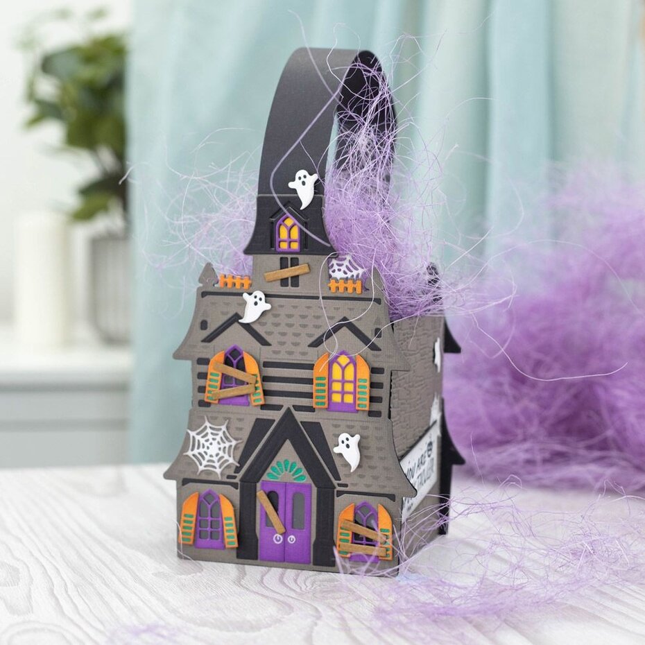 NYHET! Gemini Crafter's Companion Spooky house diessett m/19 dies!