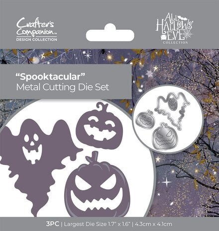 Crafter's Companion All Hallows Eve metal die Spooktacular