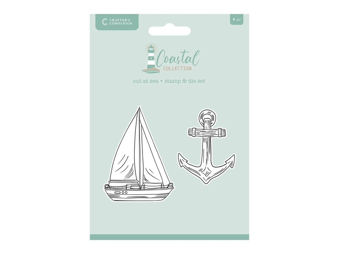Crafter's Companion Coastal Stamp & Die Out at Sea