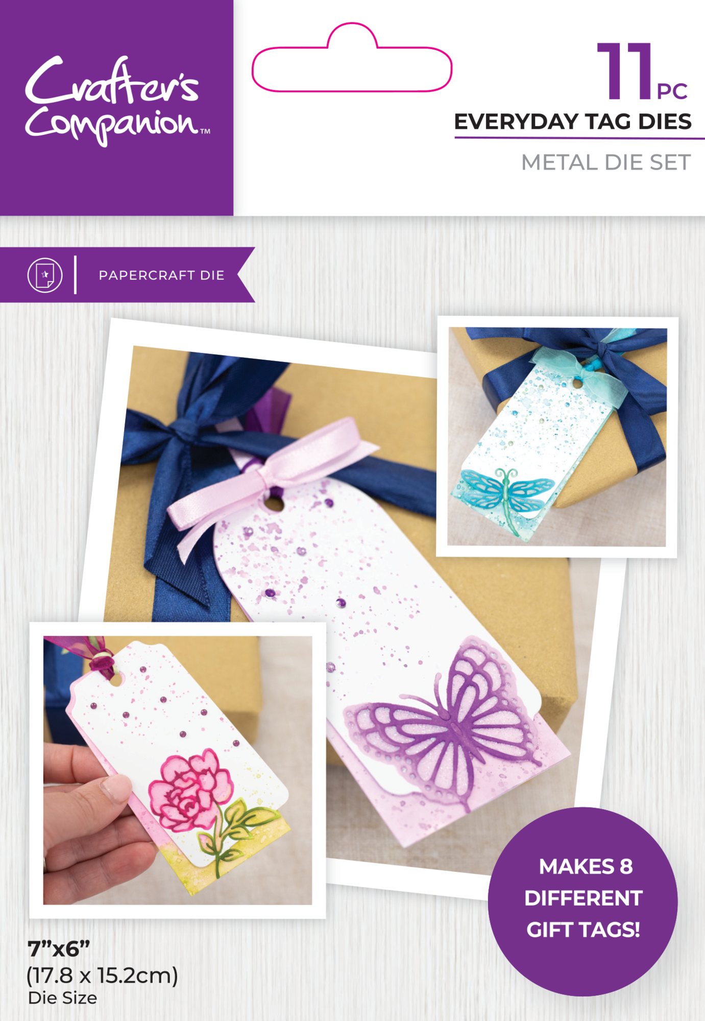 NYHET! Gemini Crafter's Companion - Everyday Tag Dies (CC-MD-ELE-EVTA)